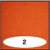 Bomullsstoff / Lakenstoff / Stoff - Fargekode: 2 - oransje - 150 cm