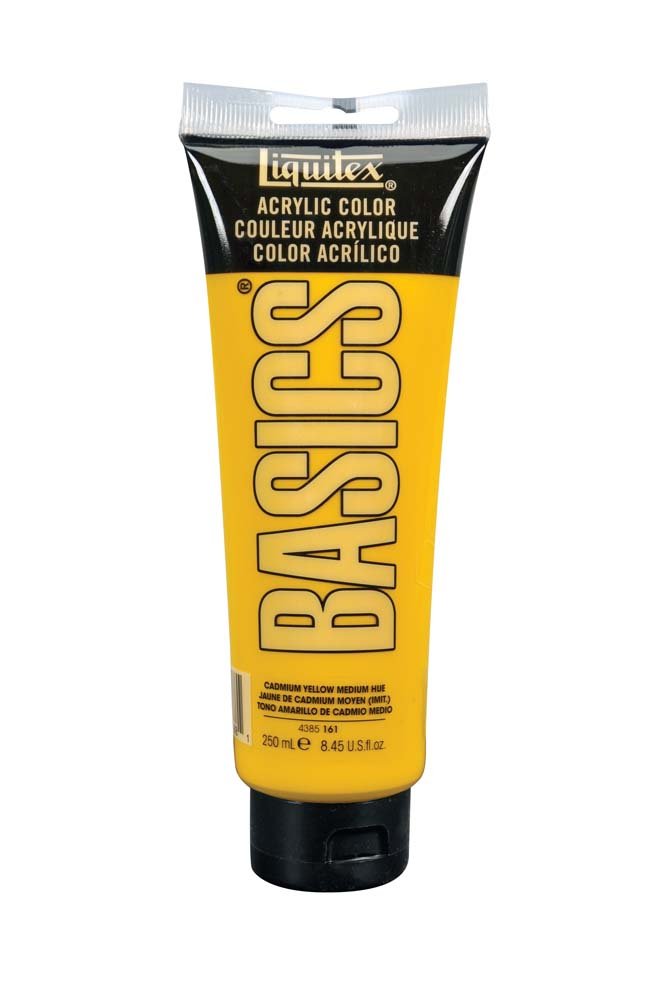 Akrylfärg Liquitex 250 ml - 161 Cadmium Yellow Medium Hue - Akrylfärger, Konstnärsfärger
