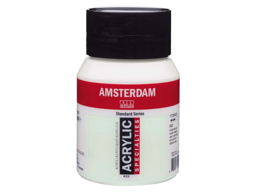 Amsterdam Akryl 500 ml - Pearl Green - Akrylfarver, Kunstnerfarver
