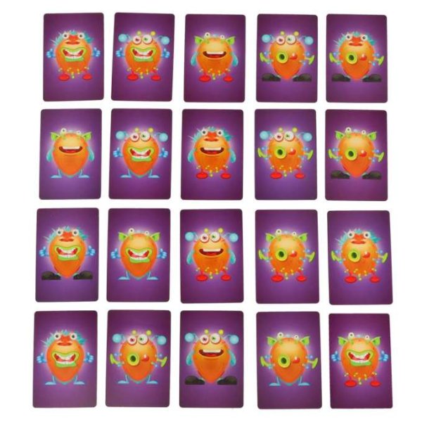 S�llskapsspel Catch the Monsters minnestr�ning 2-4 spelare