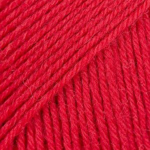 DROPS Fabel Uni Colour garn 50g - R�d (106)