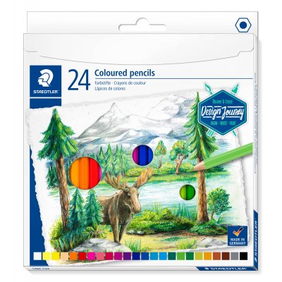 Design Journey farvepenne - 24 penne