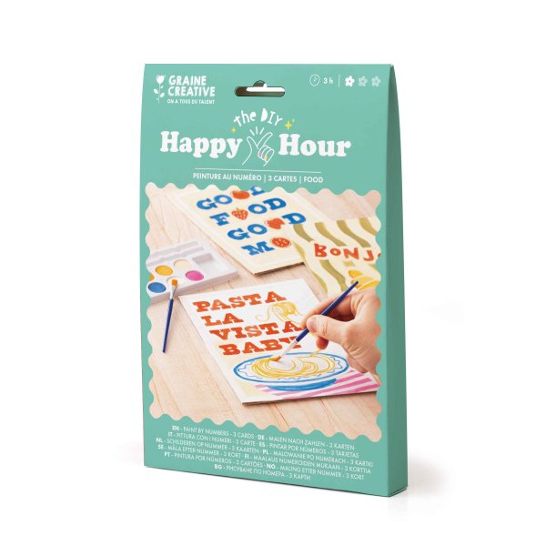M�la efter nummer Happy Hour - Food, 3 kort