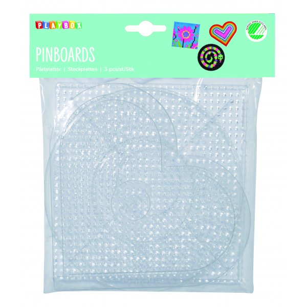 Transparenta p�rlplattor (stora)