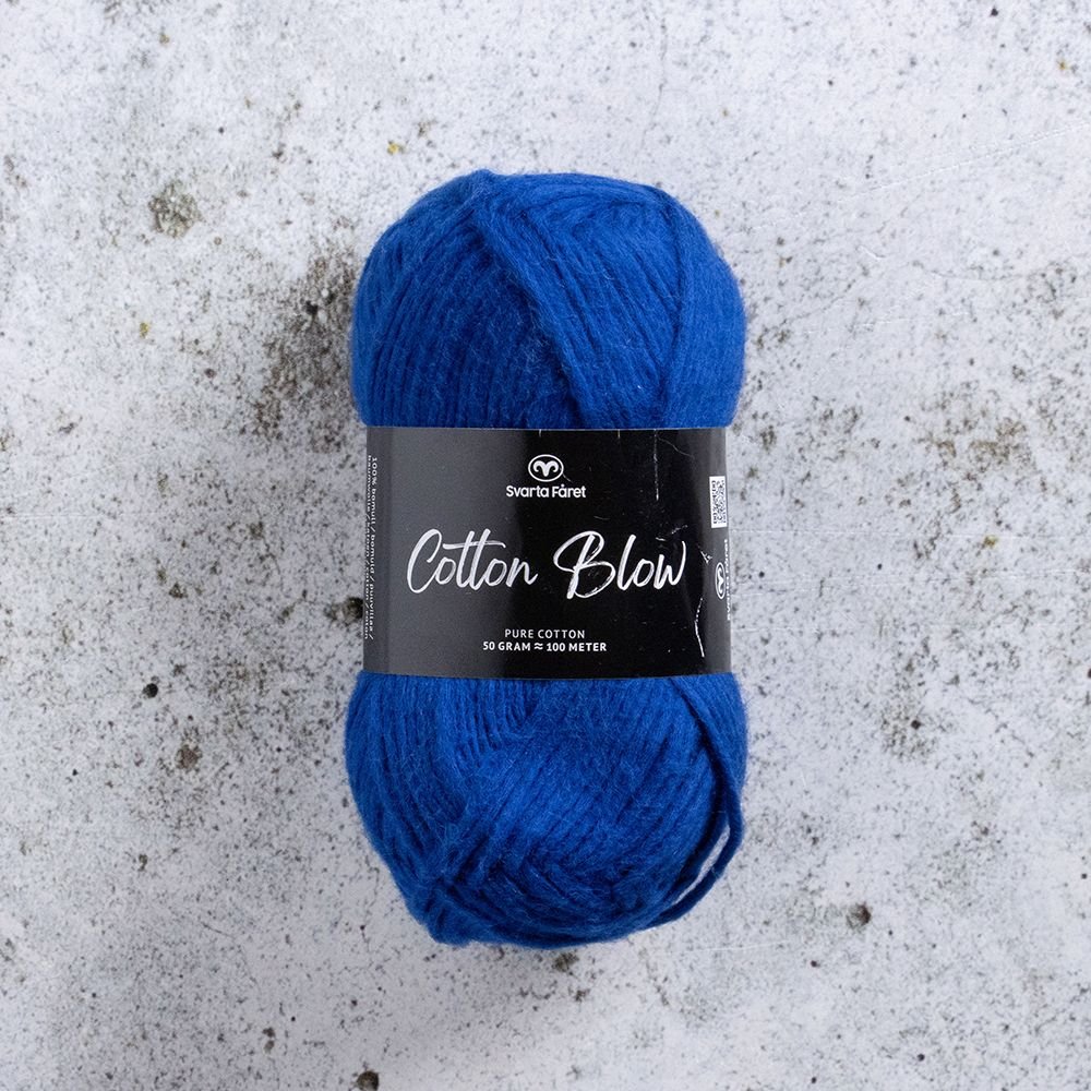 Cotton Blow 50g Inky Business - Bomullsgarn, Garn, Sticka & virka