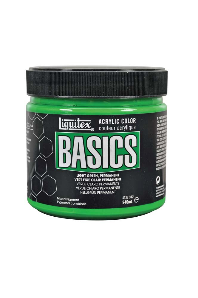 Akrylfärg Liquitex 946 ml - 312 Green light - Akrylfärger, Konstnärsfärger