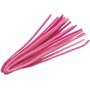 Piprensare rosa 6 mm, 50 cm, 10-pack