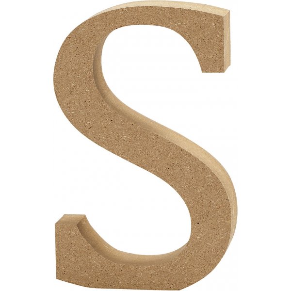Bokstav - 8 x 1,5 cm - S Bokstav - 8 x 1,5 cm - S