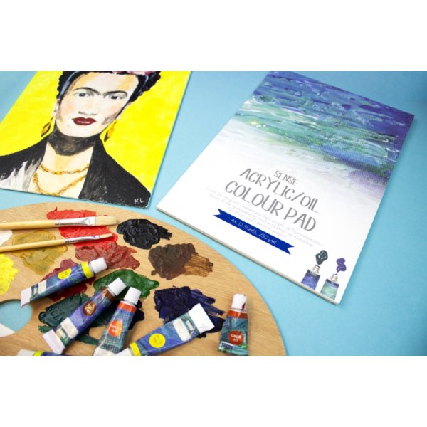 Akryl- & Oljeblock Sense 230g - A4