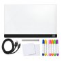 LED-skrivtavla i akryl – 30 × 20 cm LED-skrivtavla i akryl – 30 × 20 cm