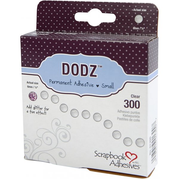 Dodz Adhesive Dots - Ø6 mm - 300 st Dodz Adhesive Dots - Ø6 mm - 300 st
