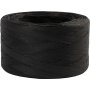 Raffia Papirgarn - svart - 100 m