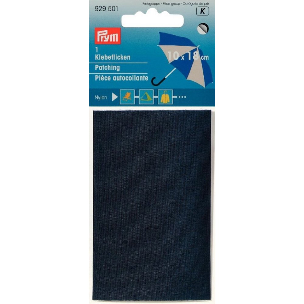 Stoflapper Nylon Selvklæbende 6.5x14 cm Marineblå - Lapper, Lapper, reparation og tekstilpleje, Sytilbehør