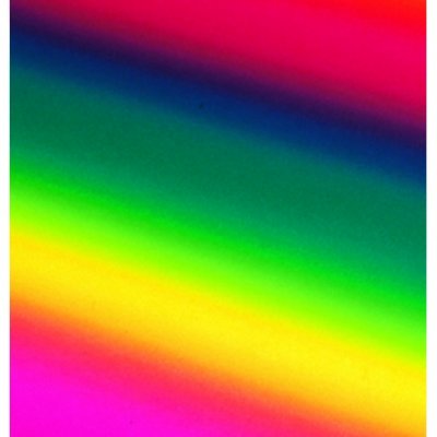Kreppapir 50 x 250 cm - regnbuefarge