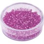 Glasp�rlor 2,5 mm, 13 g, orkid�