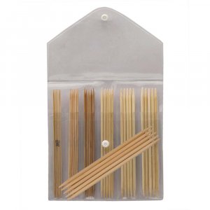 Strikkepinnesett Bamboo - Settpinner 20 cm