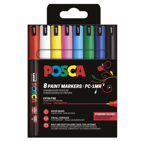 Poscaset PC-1MR - 8-pak Poscaset PC-1MR - 8-pak