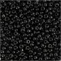 Rocaillepärlor 3 mm Svart 25 g Rocaillepärlor 3 mm Svart 25 g
