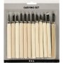 Wood Carving set - 12 st verktyg