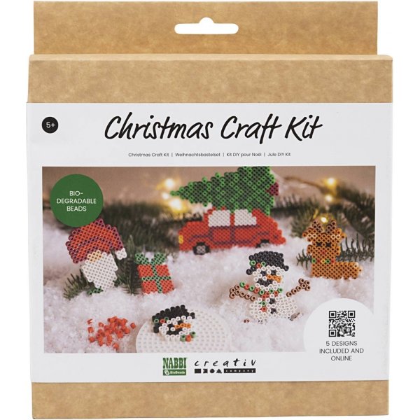 DIY Kit NABBI BioBeads - Julbil - ren - snögubbe - tomtenisse och julklapp DIY Kit NABBI BioBeads - Julbil - ren - snögubbe - tomtenisse och julklapp
