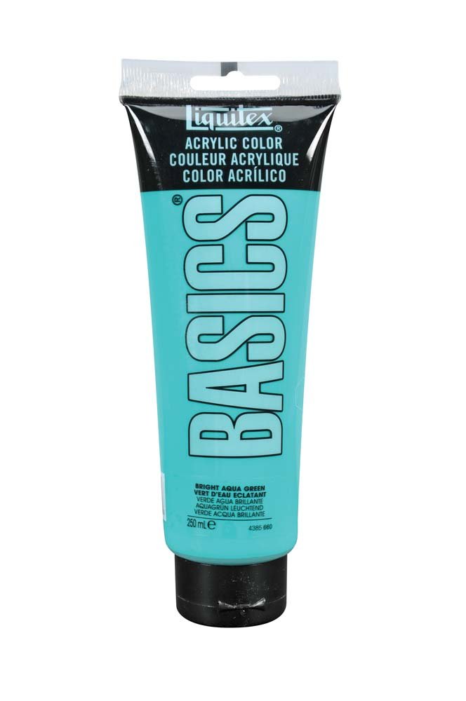Akrylfärg Liquitex 250 ml - 660 Bright Aqua Green - Akrylfärger, Konstnärsfärger