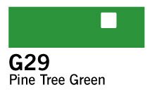 Copic Marker - G29 - Pine Tree Green - Tuschpenne, Penne, Penne, kridt & tusch