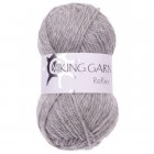 Viking garn Reflexgarn 50g - Ljusgr (413)