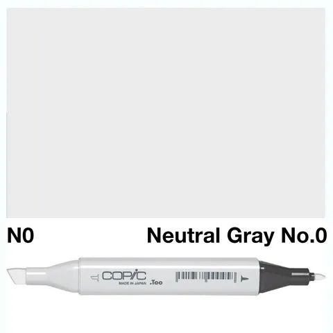 Copic Various Ink - C0 - Cool Grey Nr. 0 - Copic Refill blæk, Copic-penne, Markers, Penne, Penne, kridt & tusch