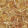 Bohemiska rocaillep�rlor 9 x 2 mm, 10 g, guld