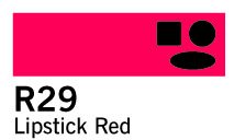 Copic Ciao - R29 - Lipstick Red - Tuschpenne, Penne, Penne, kridt & tusch
