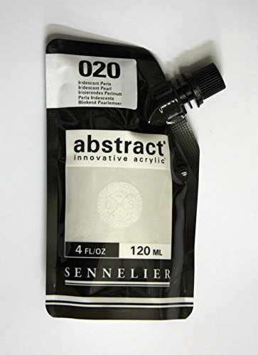 Akrylfärg Sennelier Abstract 120ml - Iridescent Pearl (020) - Akrylfärger, Konstnärsfärger