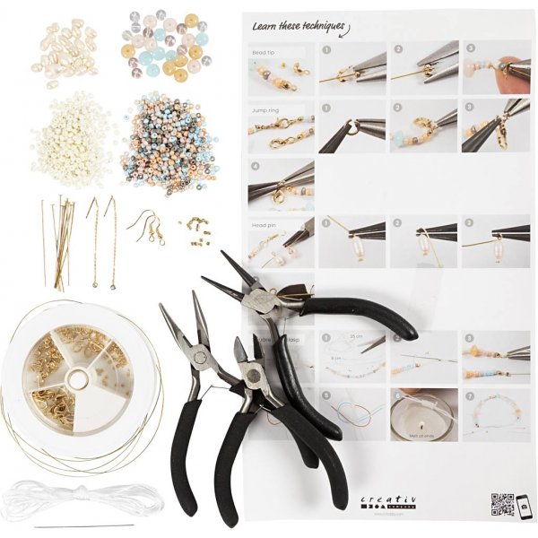 Start DIY Kit Smycken Klassiska Pärlor Start DIY Kit Smycken Klassiska Pärlor