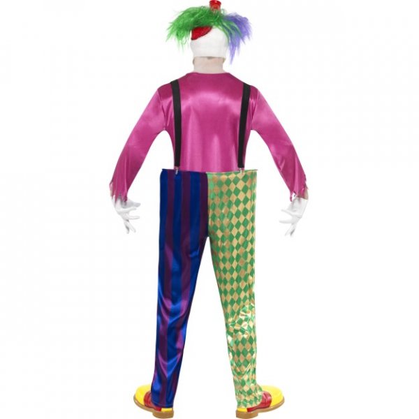 F�rgglad m�rdarclown maskeraddr�kt - Large