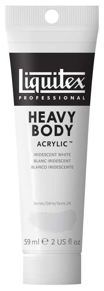 Akrylfärg Heavy Body Liquitex 59 ml - 238 Iridescent white - Akrylfärger, Konstnärsfärger
