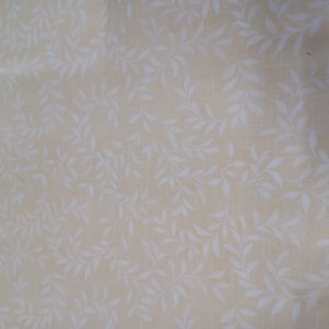 Vaxduk PVC gul bladslinga 140 cm