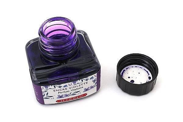 Blæk med duft 30 ml - Lilla (Viol) - Tusch & Blæk, Kunstnerfarver