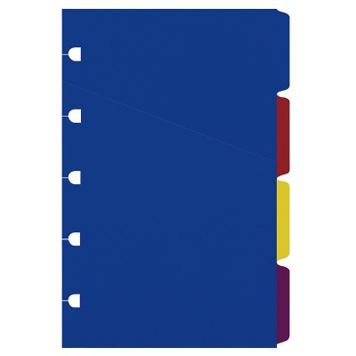 Register til Filofax Notatbok Pocket - Bright Coloured