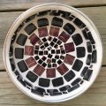 Kundbild MosaixPro-glasmosaik Goldline 10 x 10 m - svart 200 g ~ 302 st.