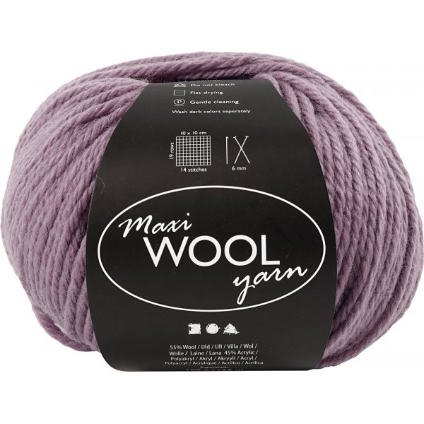 Ullgarn - lavendel - 100 g Ullgarn - lavendel - 100 g