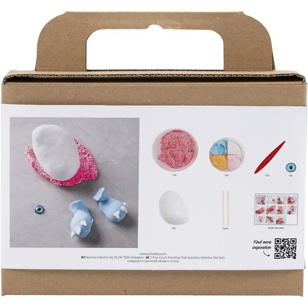 Mini DIY Kit Modellera, neonrosa, Monster Freddy Mini DIY Kit Modellera, neonrosa, Monster Freddy