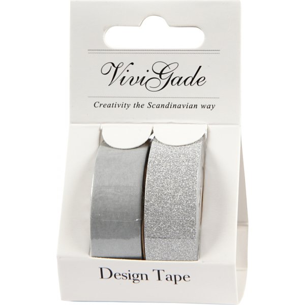 Vivi Gade Washitejp - Silver Vivi Gade Washitejp - Silver