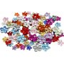 Rhinestones - mixade frger - 6+10+12 mm - 252 st