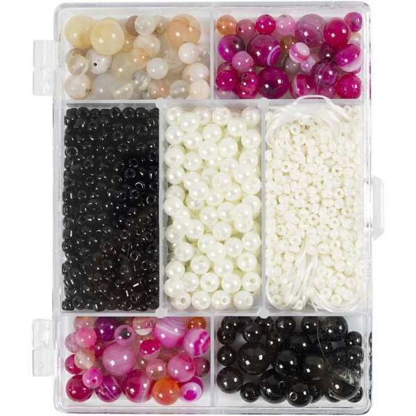 DIY Mix - Perle- og krystalsmykker - Askelyserd