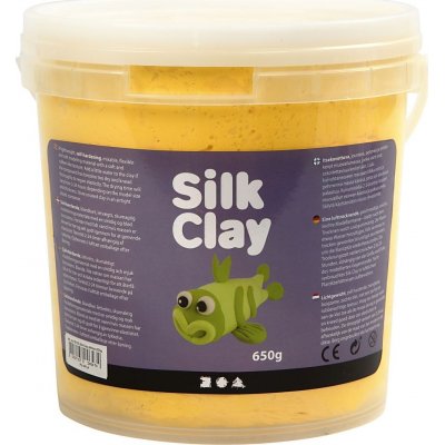 Silk Clay - gul - 650 g