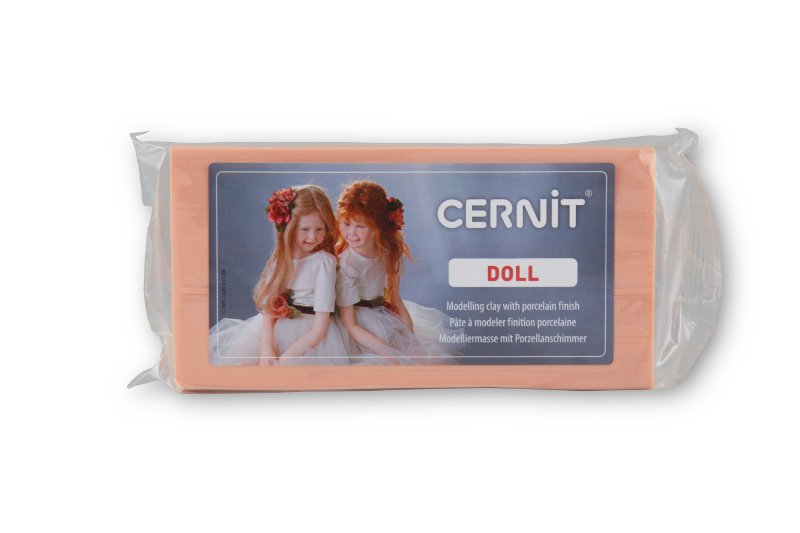 Lera Cernit Doll Collection 500 G - Sun Tan (855) - Ugnshärdande lera, Modellera, Pyssel för barn, Hobbymaterial, Pyssla