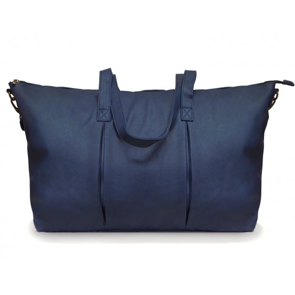 Blå veske/veske i imitert skinn Blå veske/veske i imitert skinn