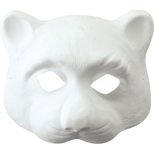 Halv ansiktsmask katt Halv ansiktsmask katt