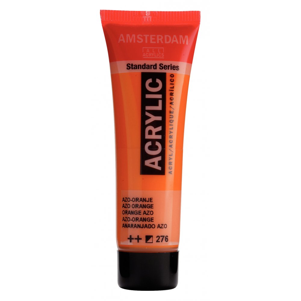 Akrylmaling Amsterdam 20 ml - Azo Orange - Akrylfarver, Kunstnerfarver