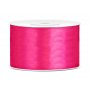 Satinband - M�rkrosa - (Bredd: 38 mm) - 25 meter
