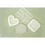 Silikonform för bakning 11 x 11 cm - kvadratisk Silikonform för bakning 11 x 11 cm - kvadratisk